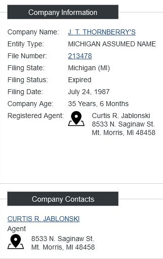 J.T. Thornberrys (Tick Toc Lounge) - Thornberry Name Established 1987 (newer photo)